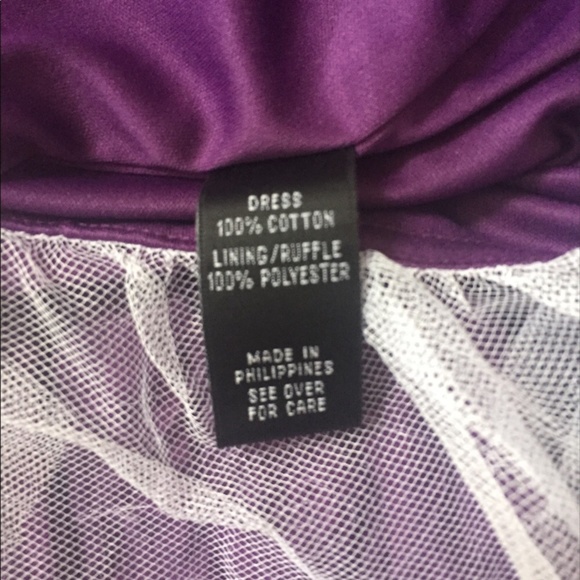 I.N. San Francisco Purple Rose Border Sundress 5 - Picture 7 of 8